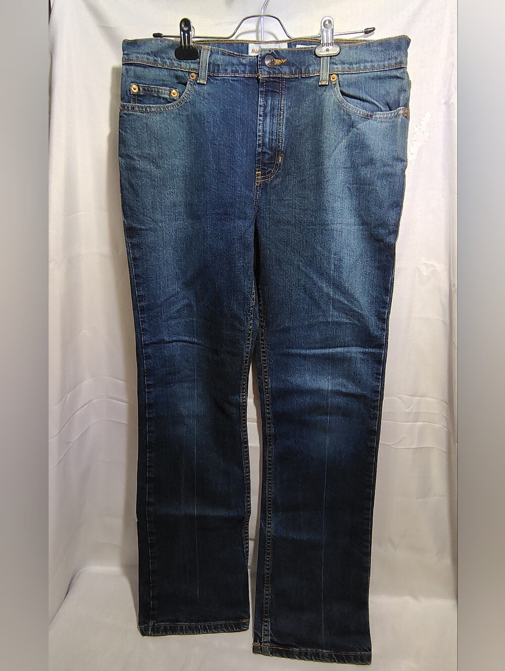 Old Navy Womens Size 10 Boot-Cut Jeans Dark Wash Blue Stretch Denim Western 30"